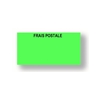 Etiquettes 1131 20x11mm fluo "frais postale"
